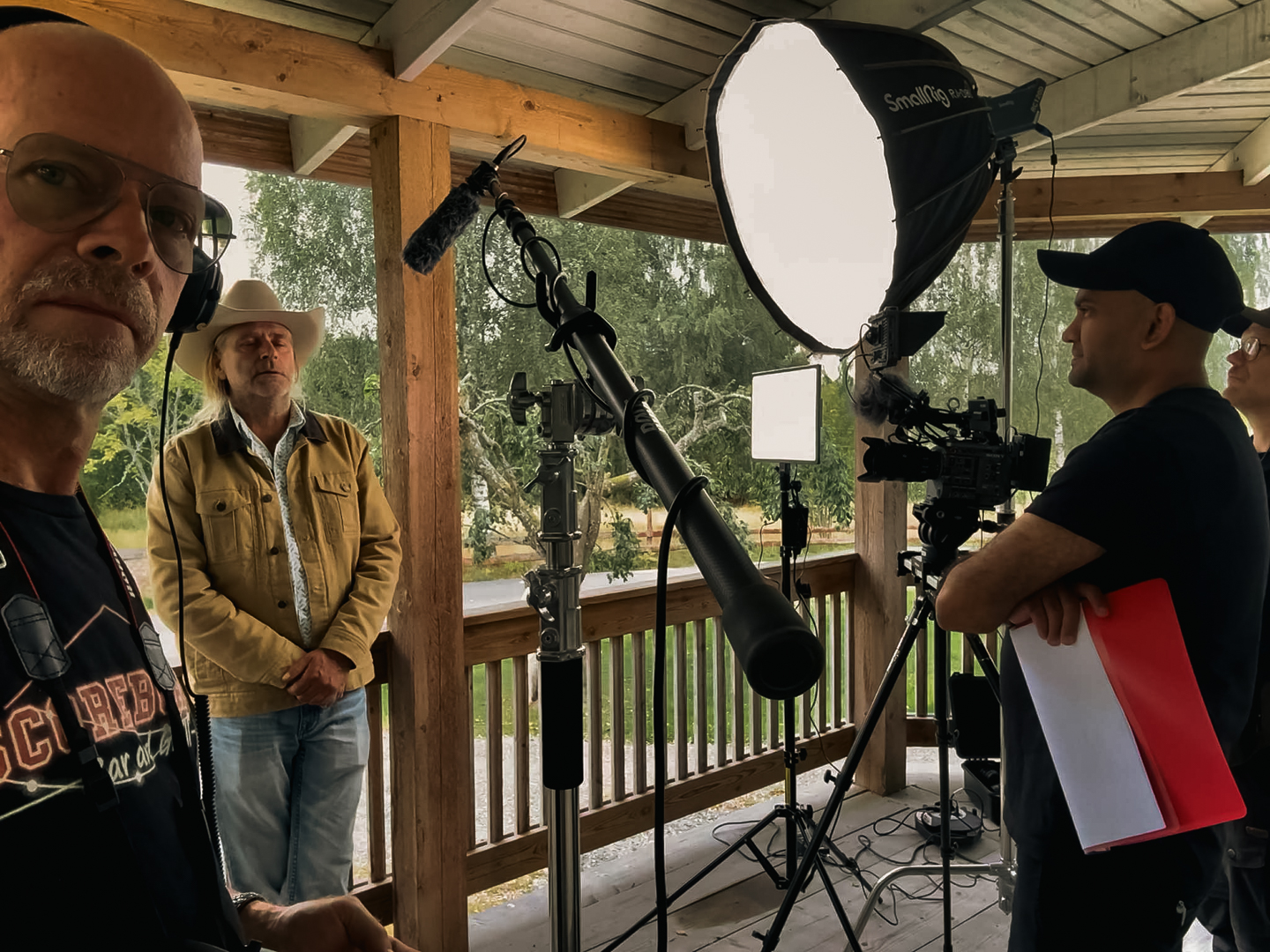 Don Redmon documentary behind the scenes